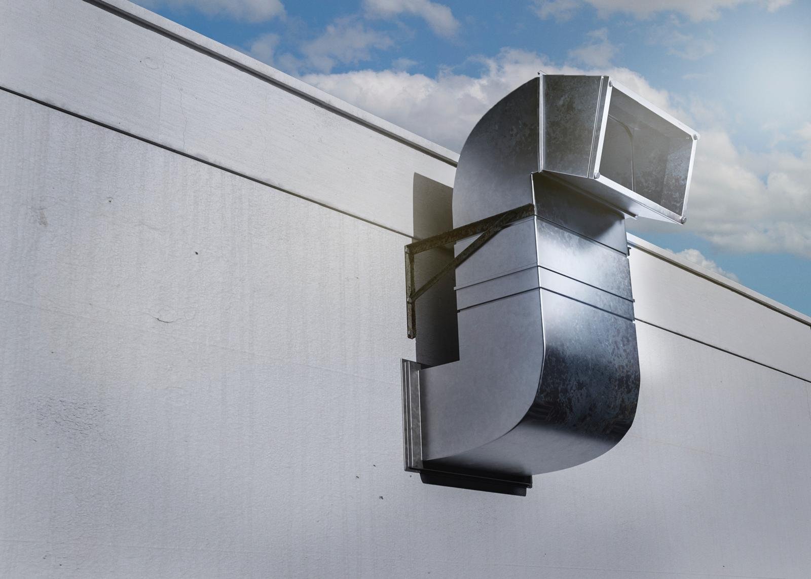 suorakaidekanava rakennuksessa